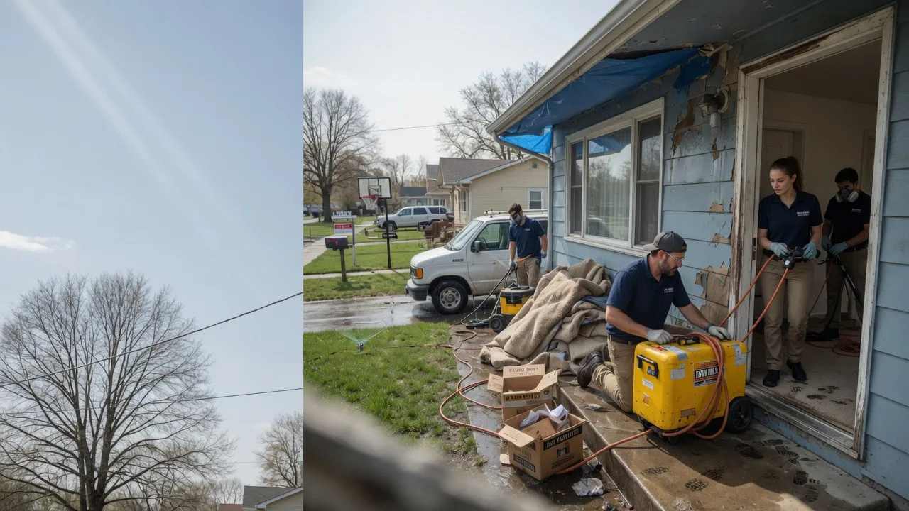 Basement Flood Cleanup in Elizabethtown, IL near me